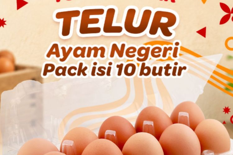 Promo Indomaret Hari Ini 22 Agustus 2026, Tebus Murah Telur Mulai Rp 16.900