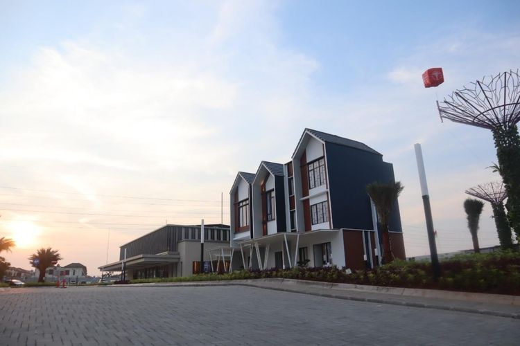 PT Yiho Jakarta Real Estate Development meresmikan marketing gallery di kawasan perumahan Sentosa Park, Tangerang New City, Kamis (15/10).