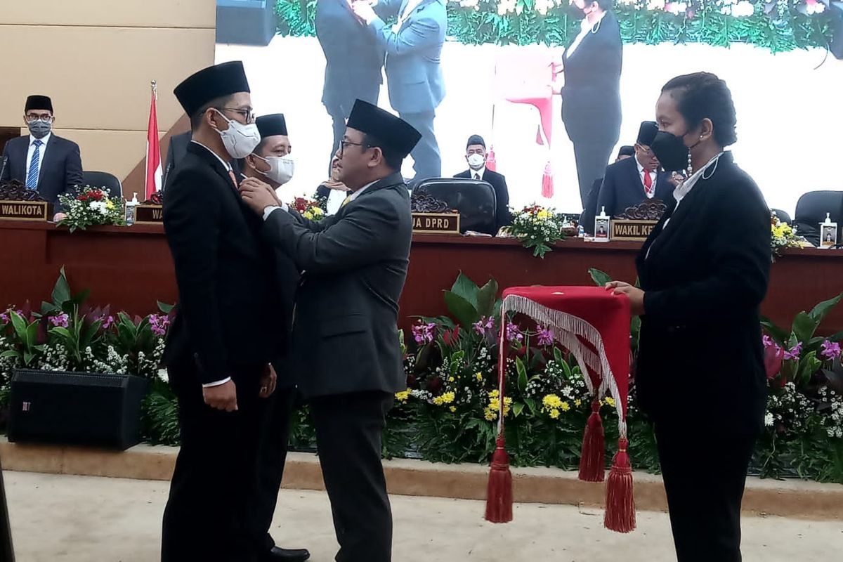 DPRD Tangerang Selatan Lantik 2 Anggota PAW Masa Jabatan 2019-2024