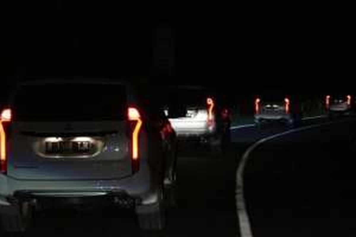 Lampu belakang All-New Pajero Sport