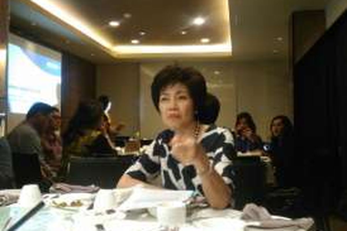 Presiden Direktur & CEO BCA Life Christine Setyabudhi di Jakarta, Rabu (14/12/2016).