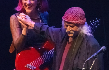 David Crosby, musikus legendaris asal Amerika Serikat.