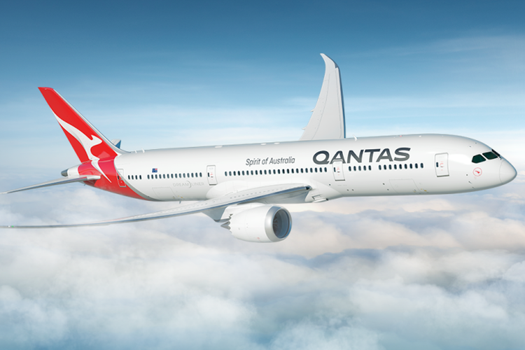 Penerbangan Qantas akan menggunakan 787 Dreamliner mengitari Australia, pesawat yang biasa digunakan untuk penerbangan jarak jauh Perth-London.