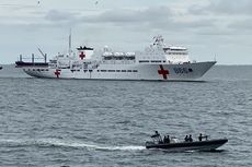 Lakukan Misi Kemanusiaan, Kapal Rumah Sakit Angkatan Laut China Berlabuh di Tanjung Priok