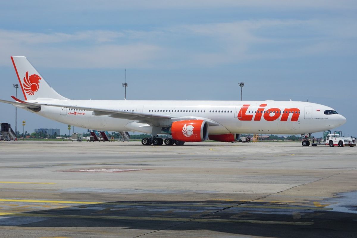 Pesawat Lion Air.