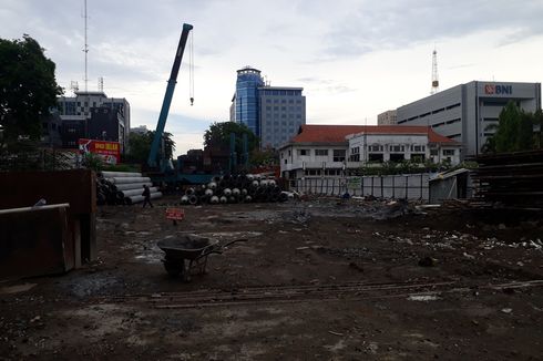 Meski Progres Baru 30 Persen, Alun-Alun Surabaya Bisa Dilewati Pejalan Kaki Saat Malam Tahun Baru