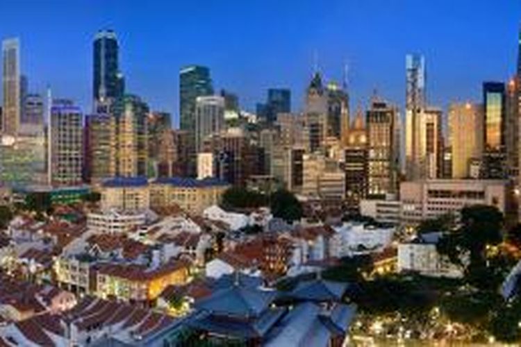 Tingkat penjualan properti Singapura hanya tumbuh 0,4 persen.