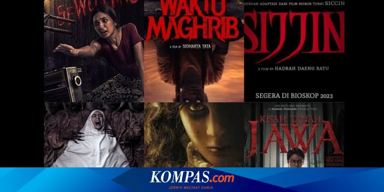 Kaleidoskop 2023: 10 Film Horor Indonesia Terlaris