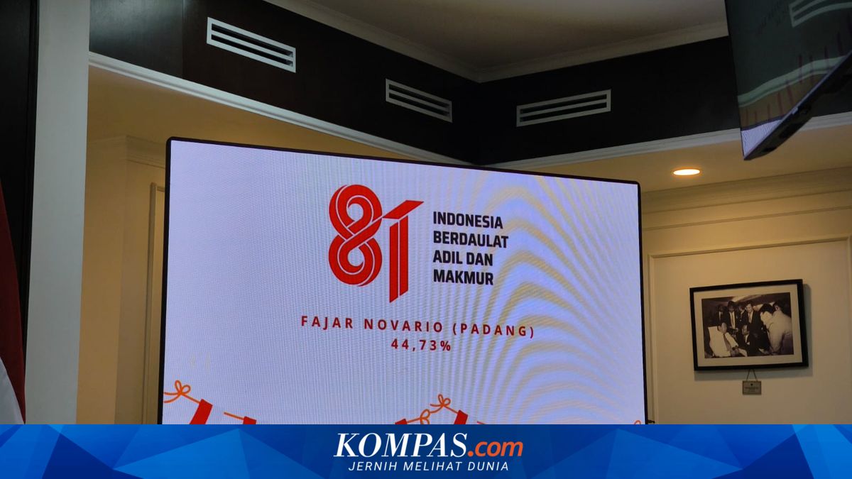 Ini Bentuk Logo HUT Ke-81 RI Karya Fajar Novario yang Menang Sayembara