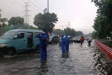Hujan Deras, 4 Ruas Jalan di Jakarta Tergenang Banjir