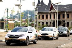 Rombongan CR-V Turbo Mulai Jelajah Kalimantan