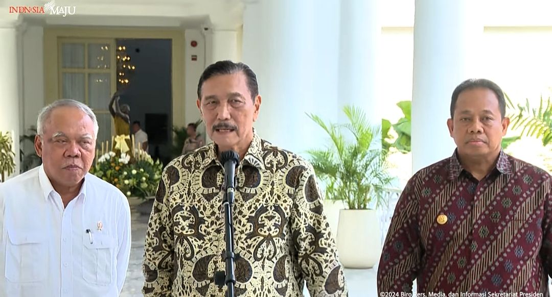 Jokowi Gelar Ratas World Water Forum Ke-10, Luhut: Persiapan Sudah Final