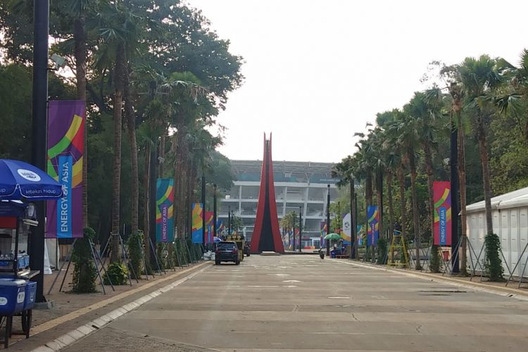 Seiring dengan berakhirnya Asian Games 2018, api pada ujung pangkal kaldron yang berada di depan Stadion Utama Gelora Bung Karno pun dipadamkam. Api dipadamkan saat pesta closing ceremony Asian Games 2018, Minggu (2/9/2018) malam