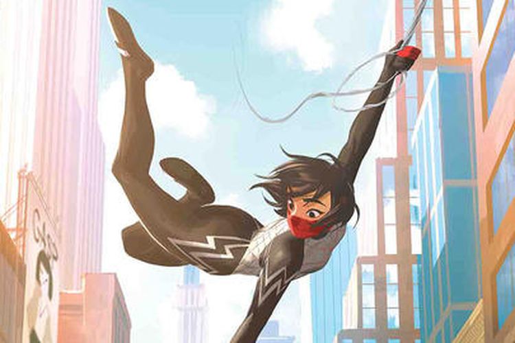 Cindy Moon atau Silk, salah satu superhero dari Marvel