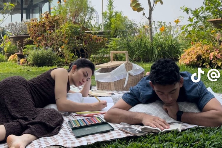 Potret Kencan Astetik Ariel Tatum dan Daffa Wardhana Saat Piknik 