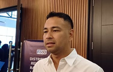 Raffi Ahmad saat ditemui di kantor RANS di daerah BSD City, Tangerang Selatan, Banten, Jumat (12/1/2024).