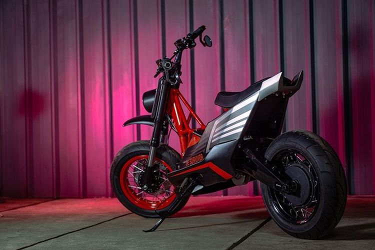 Konversi motor listrik dari skutik Honda BeAT oleh Katros Garage