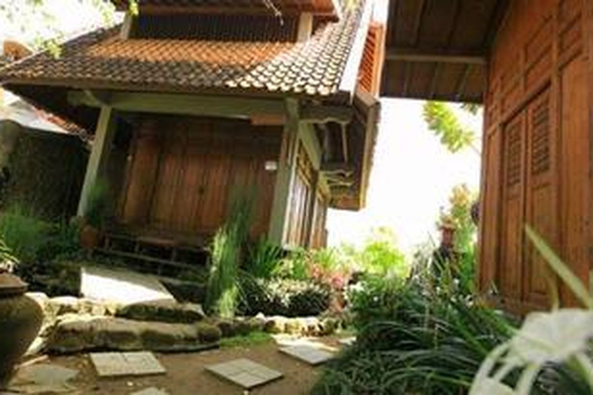 Bale Inap Tembi Rumah Budaya di Bantul, Provinsi Daerah Istimewa Yogyakarta.