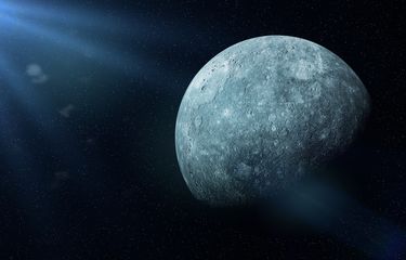 Ilustrasi planet Merkurius