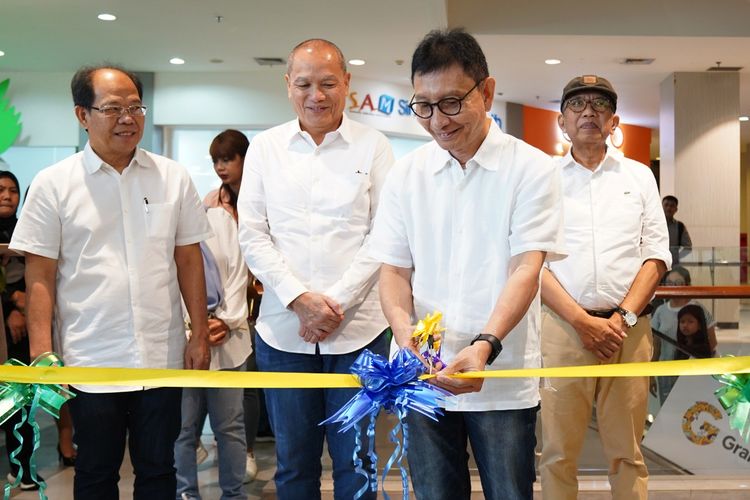 Grand opening Klinik Anak & Tumbuh Kembang MyKidz di Gramedia World BSD, Kabupaten Tangerang, Minggu (21/7/2024).