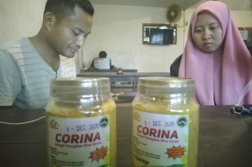 Warga Jember Ciptakan Produk Herbal Corina, Pencegah Virus Corona