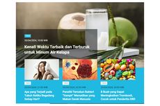 [POPULER TREN] Waktu Terbaik dan Terburuk Minum Air Kelapa | Prakiraan Cuaca BMKG 20-21 April