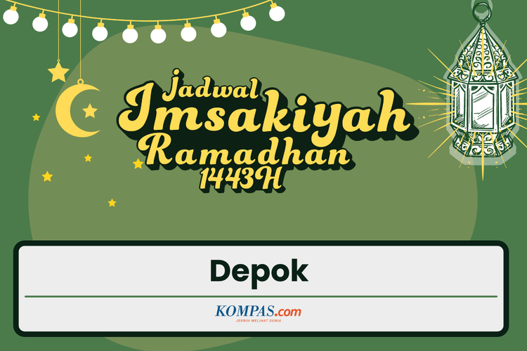 Jadwal Imsakiyah Ramadhan 1433 H untuk wilayah Depok.