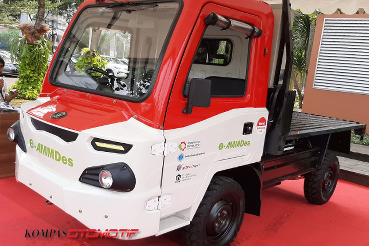 AMMDes Listrik di Indonesia Electric Motor Show (IEMS) 2019