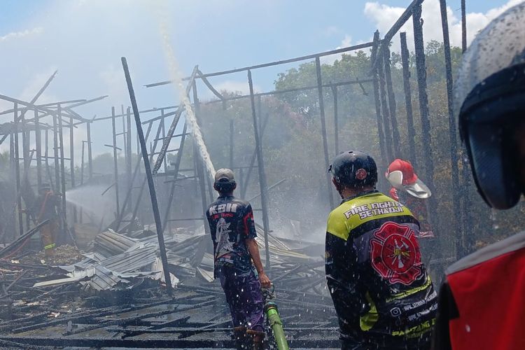 Foto 4 Ruko Di Palangka Raya Terbakar Tambah Rentetan Kebakaran