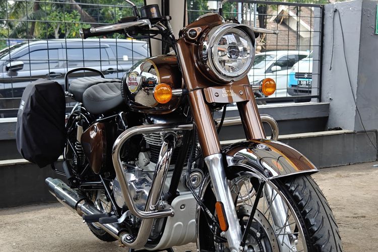 Royal Enfield Classic 350 lansiran 2024 milik Rizal