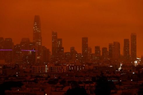 Mengerikan, Bagaimana Kebakaran Hutan Membuat Langit California Jadi Oranye?
