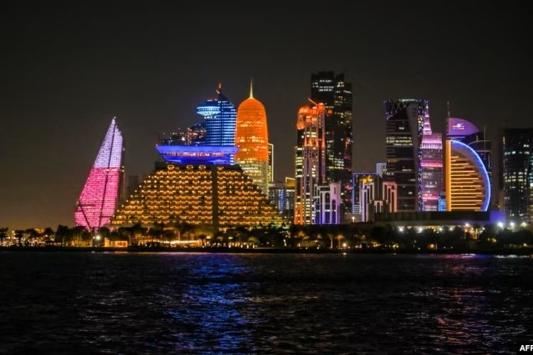 Cakrawala Doha pada 28 November 2022.