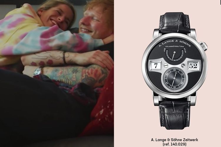 Ed Sheeran dan arloji A. Lange & Söhne