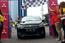 Konsumen Pun Ditantang Uji Efisiensi Mitsubishi Mirage