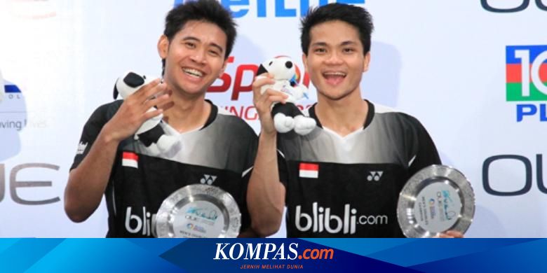Luar Biasa, Cara Angga/Ricky Rebut Gelar Perdana