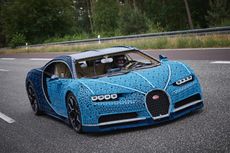 Bugatti Chiron Ini Terbuat dari Lego