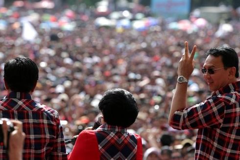 Terburu-buru Keluar dari Balai Kota, Ahok Temui Megawati