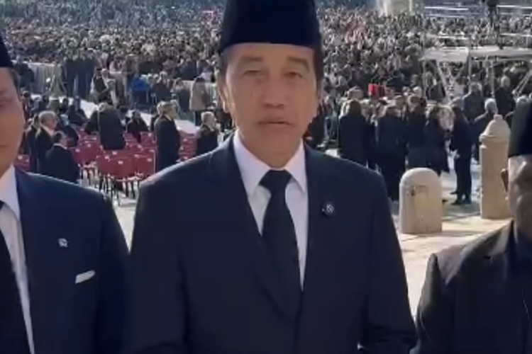 Hadiri Pemakaman Paus Fransiskus, Jokowi: Saya Juga Sampaikan Pesan dari Presiden Prabowo