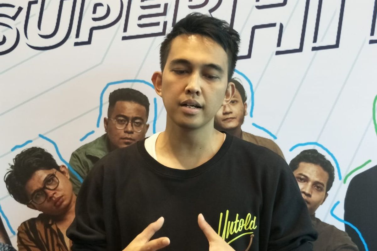 Naga Lyla saat ditemui dalam jumpa pers peluncuran album kompilasi Musikini Superhits di kawasan Kelapa Gading, Jakarta Utara, Senin (21/10/2019).