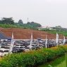 Arus Mudik Meningkat, Antrean Kendaraan Mengular di Gerbang Tol Kalikangkung