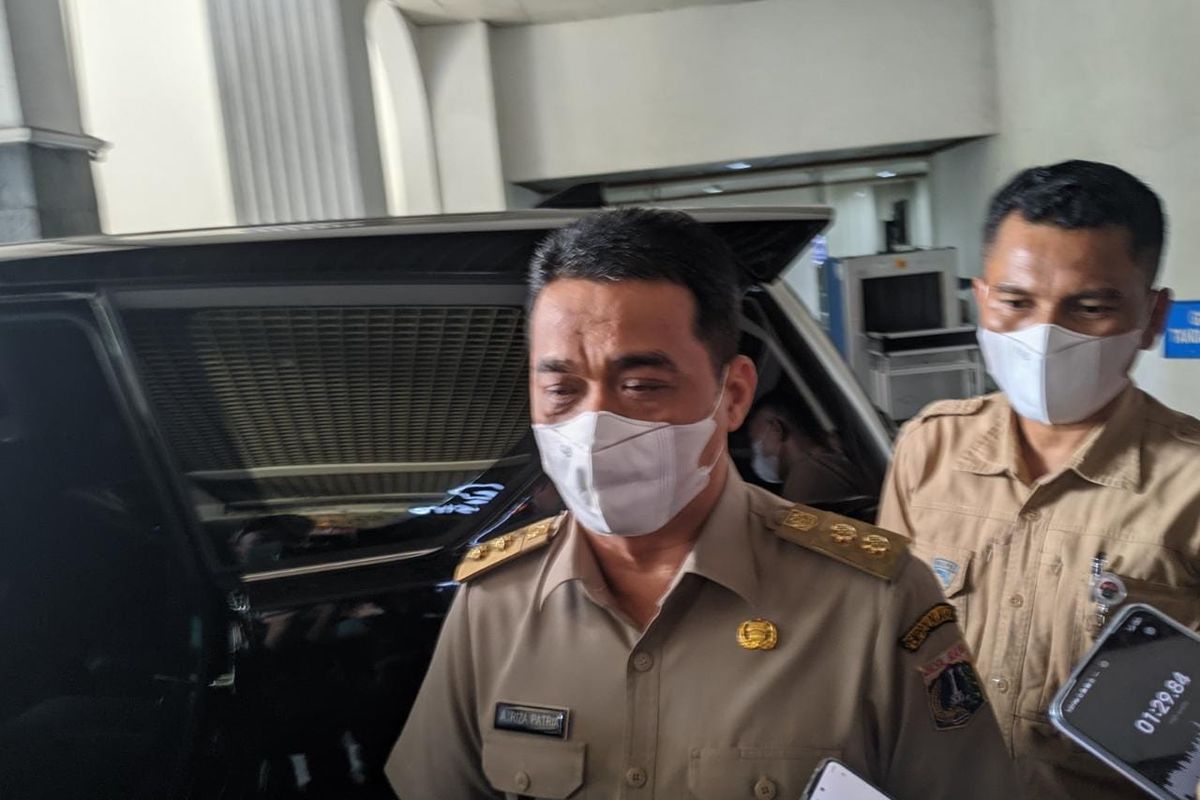 Wakil Gubernur DKI Jakarta Ahmad Riza Patria saat ditemui di Balai Kota DKI Jakarta, Selasa (25/5/2021).