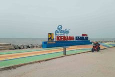 Pantai Kebang Kemilau, Lokasi Melepas Penat di Bangka Tengah