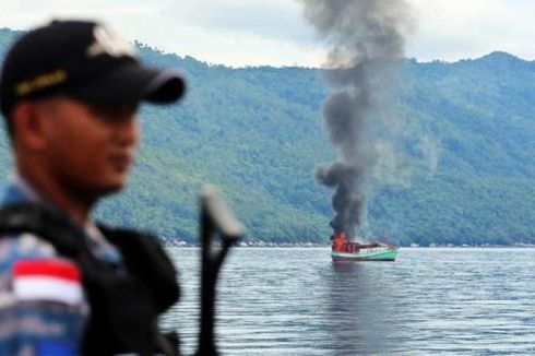 5 Kapal Pencuri Ikan Berbendera Vietnam Kembali Ditangkap di Natuna