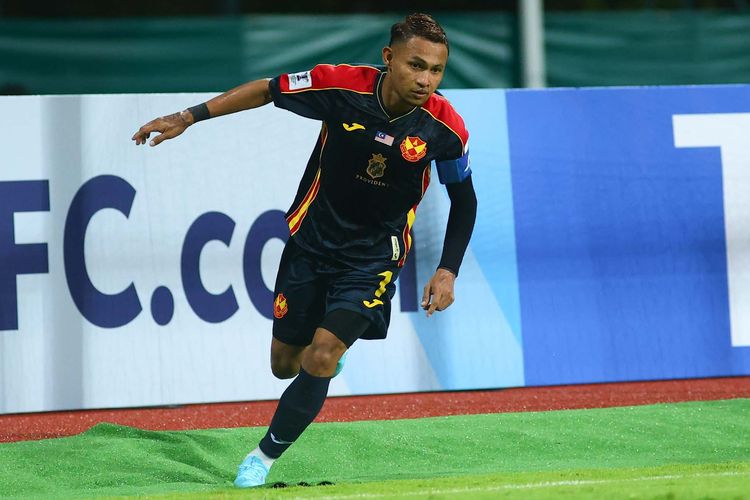 Penyerang sayap Selangor FC Faisal Halim saat tampil di ajang AFC Champions League Two (ACL 2) 2025-2026. 