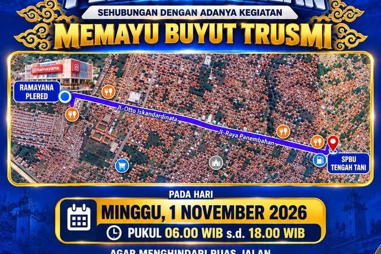 Waspadai Kepadatan Saat Tradisi Memayu Buyut Trusmi, Polresta Cirebon Siapkan Rekayasa di Jalur Pantura