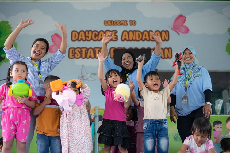 APRIL Group meresmikan Daycare Andalan Estate sebagai bagian dari komitmen mendukung kesejahteraan anak di peringatan Hari Anak Nasional.