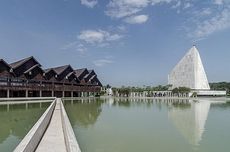 6 Keunikan Masjid Baitus Shobur Lampung, Bentuk Monumen Tanpa Kubah