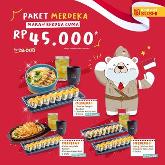 Promo kemerdekaan Ichiban Sushi