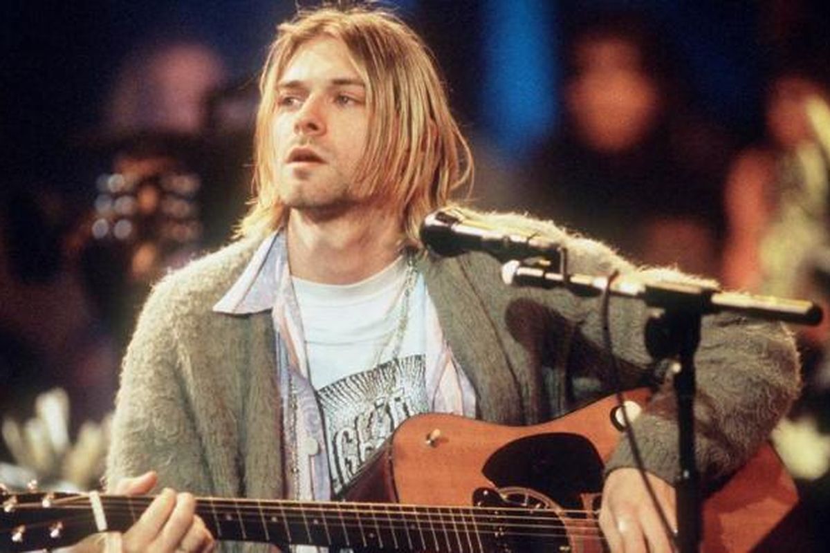 Mendiang Kurt Cobain 