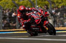 Ducati Sebut Bagnaia Alami Patah Tulang Usai MotoGP Perancis
